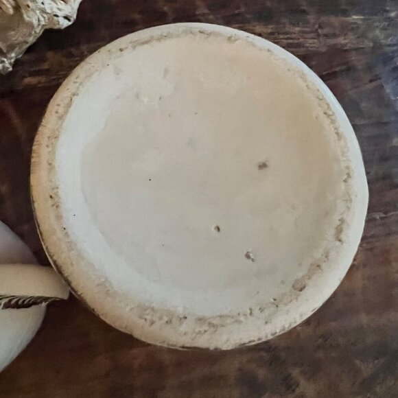 Vintage Set Of Ceramic Art Deco Style Vases With Gold Accents - Picture 8 of 12